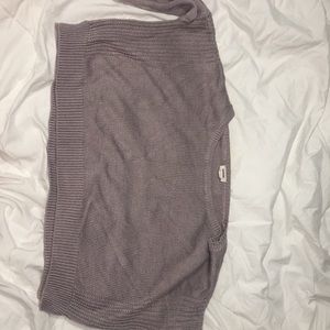 Garage knit cropped sweater